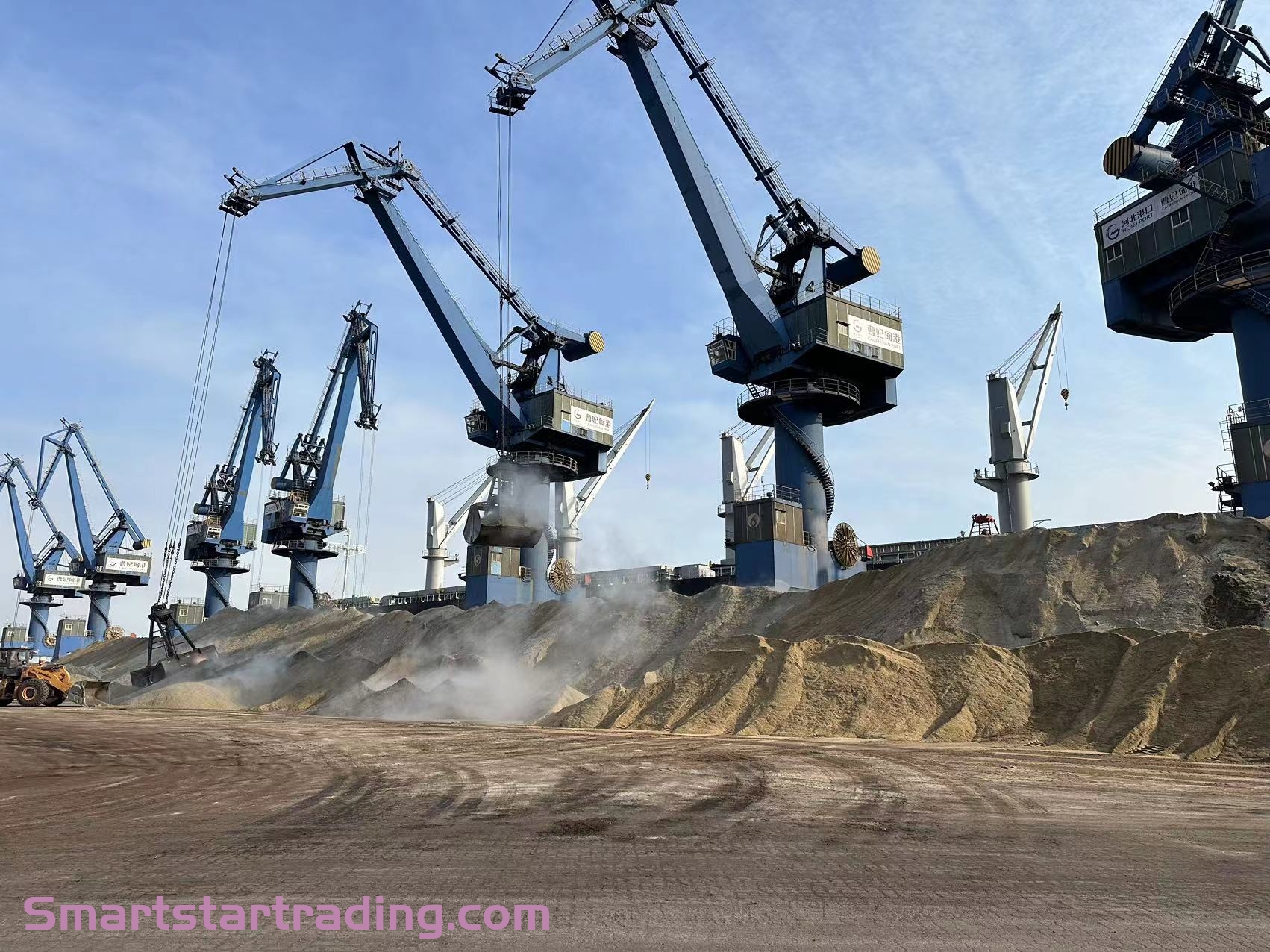 4th Shipment in 2024-57,000MT SLAG at CAOFEIDIAN PORT