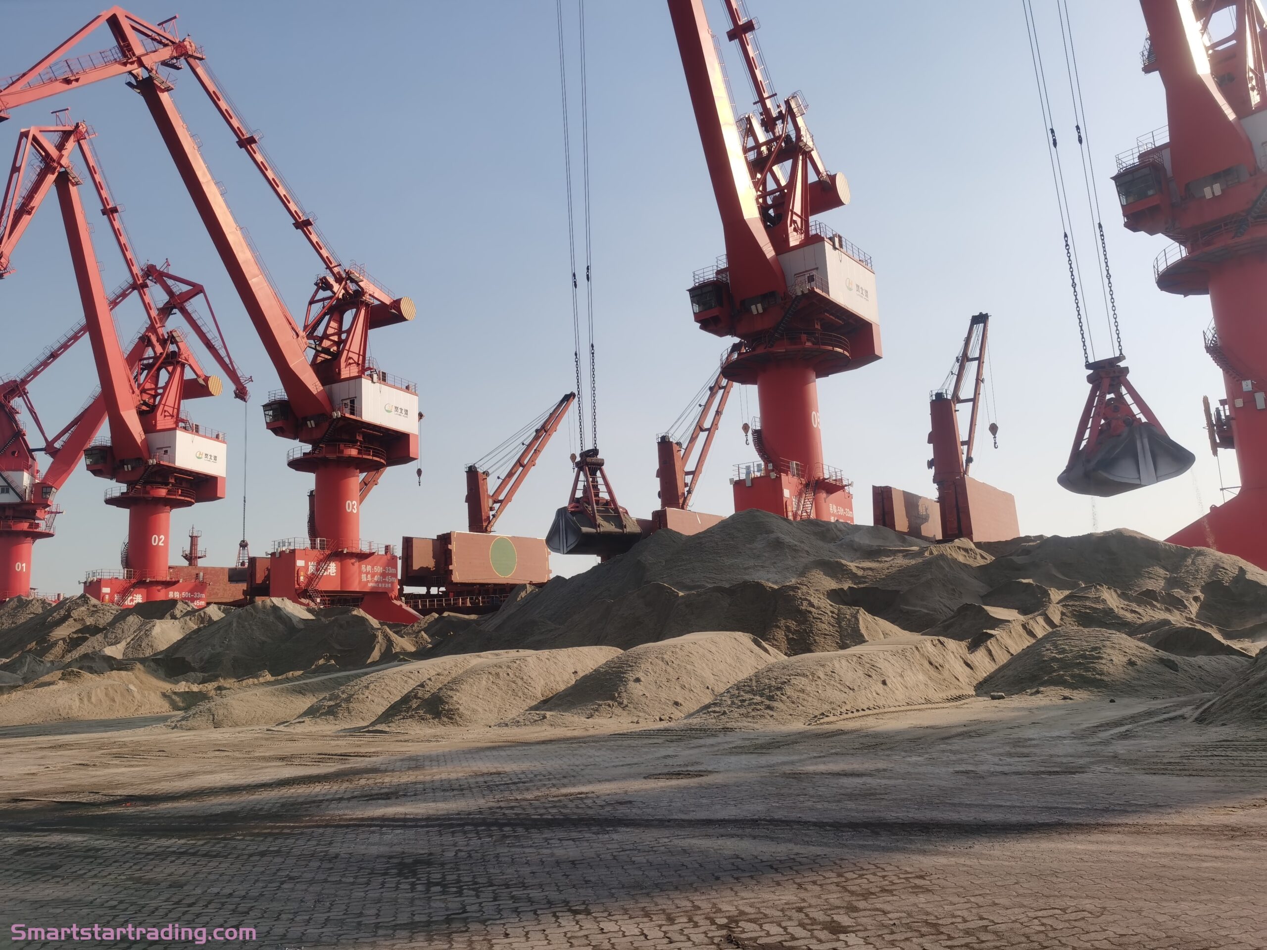 5th Shipment in 2024-RIZHAO STEEL FRESH SLAG at LANBEI PORT